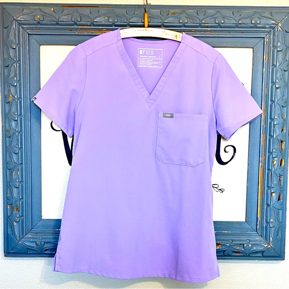 FIGS - Scrub Top - Catarina - Lavender Dew (Limited Edition) - Small